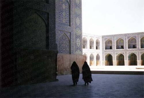 Iran femmes mosquée, intérieur